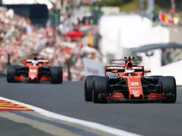 Titel-Bild zur News: Stoffel Vandoorne, Fernando Alonso