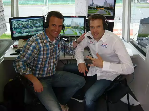 Ernst Hausleitner und Alexander Wurz Titel-Bild zur News: Ernst Hausleitner und Alexander Wurz