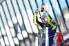 Bild zum Inhalt: Rossi erreicht sein Ziel: 190. Podium beim Jubiläumsrennen