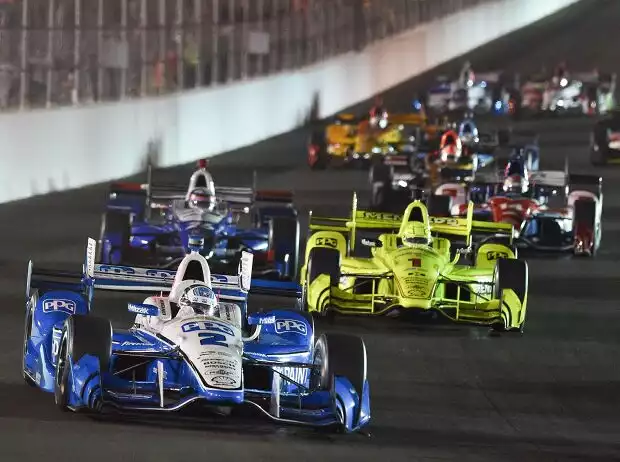Josef Newgarden vor Simon Pagenaud Titel-Bild zur News: Josef Newgarden vor Simon Pagenaud