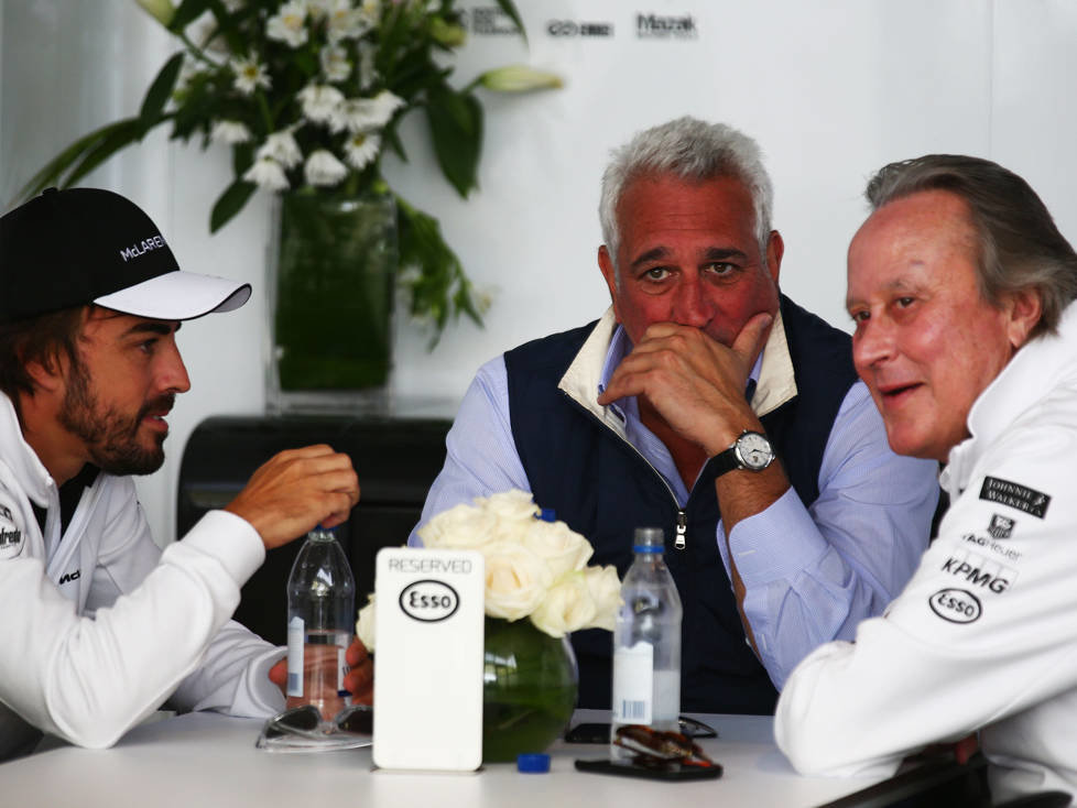 Fernando Alonso, Lawrence Stroll, Mansour Ojjeh