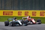 Lewis Hamilton (Mercedes) und Sebastian Vettel (Ferrari) 