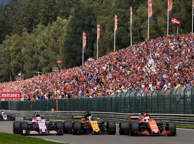 Esteban Ocon, Nico Hülkenberg, Fernando Alonso Titel-Bild zur News: Esteban Ocon, Nico Hülkenberg, Fernando Alonso