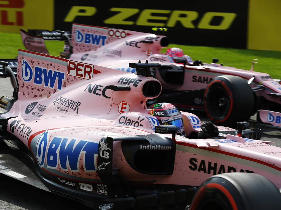 Sergio Perez, Esteban Ocon