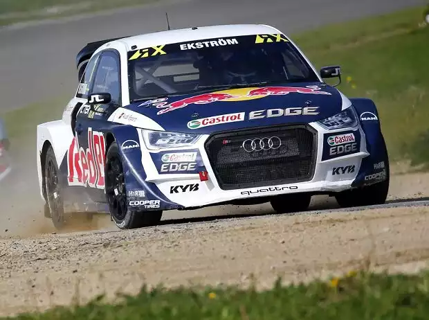 Mattias Ekström, Timo Scheider Titel-Bild zur News: Mattias Ekström, Timo Scheider