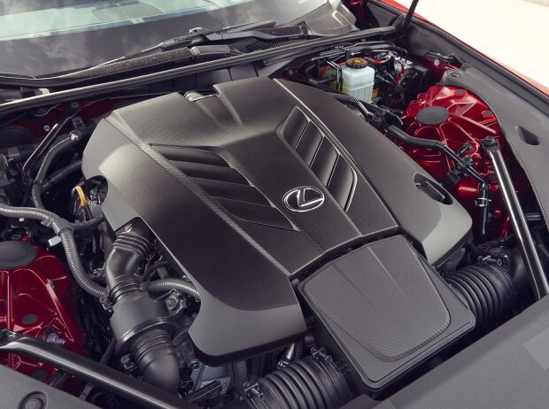 Motor des Lexus LC 500