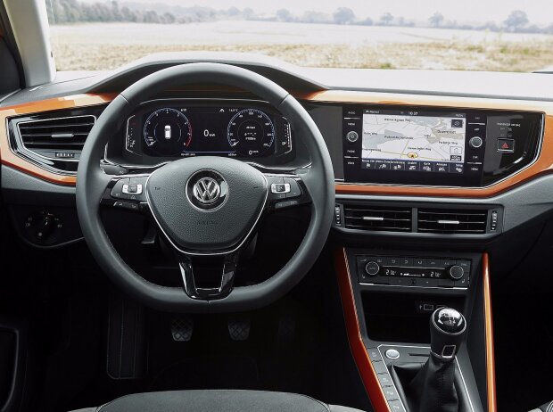 Cockpit des Volkswagen Polo 2017