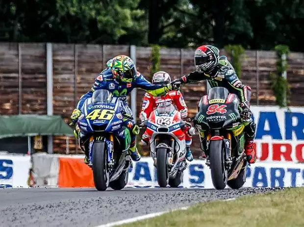 Valentino Rossi, Jonas Folger Titel-Bild zur News: Valentino Rossi, Jonas Folger