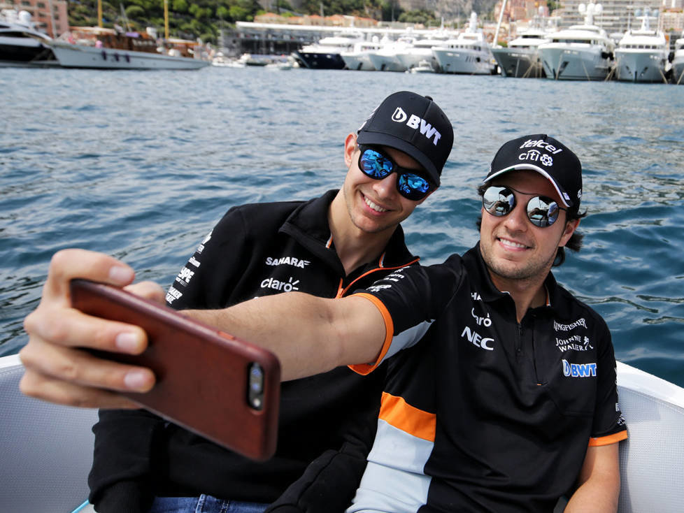 Esteban Ocon, Sergio Perez