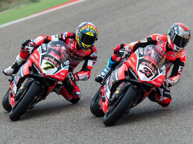 Chaz Davies, Marco Melandri Chaz Davies, Marco Melandri