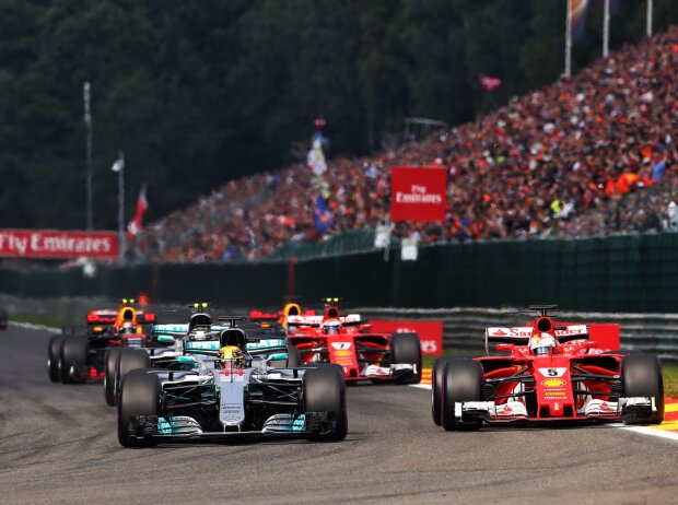 Lewis Hamilton, Sebastian Vettel Lewis Hamilton, Sebastian Vettel