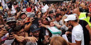 Von wegen im Land des Feindes: Lewis Hamilton liebt Monza