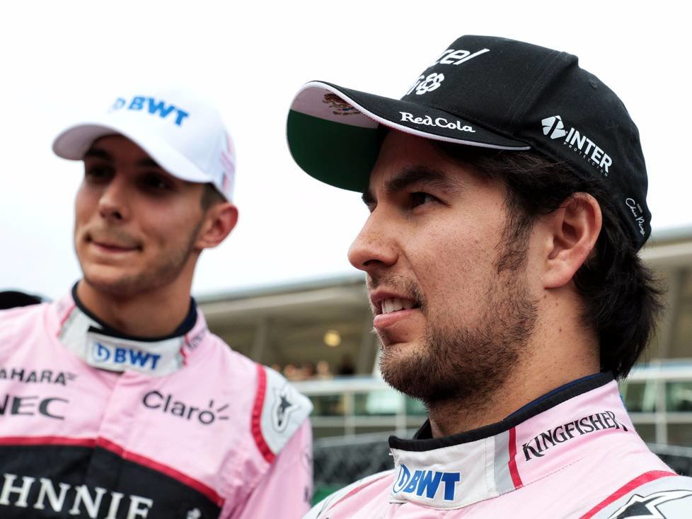 Sergio Perez, Esteban Ocon