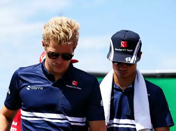 Marcus Ericsson, Pascal Wehrlein Titel-Bild zur News: Marcus Ericsson, Pascal Wehrlein