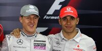 Bild zum Inhalt: Lewis Hamilton widmet Rekord-Pole Michael Schumacher