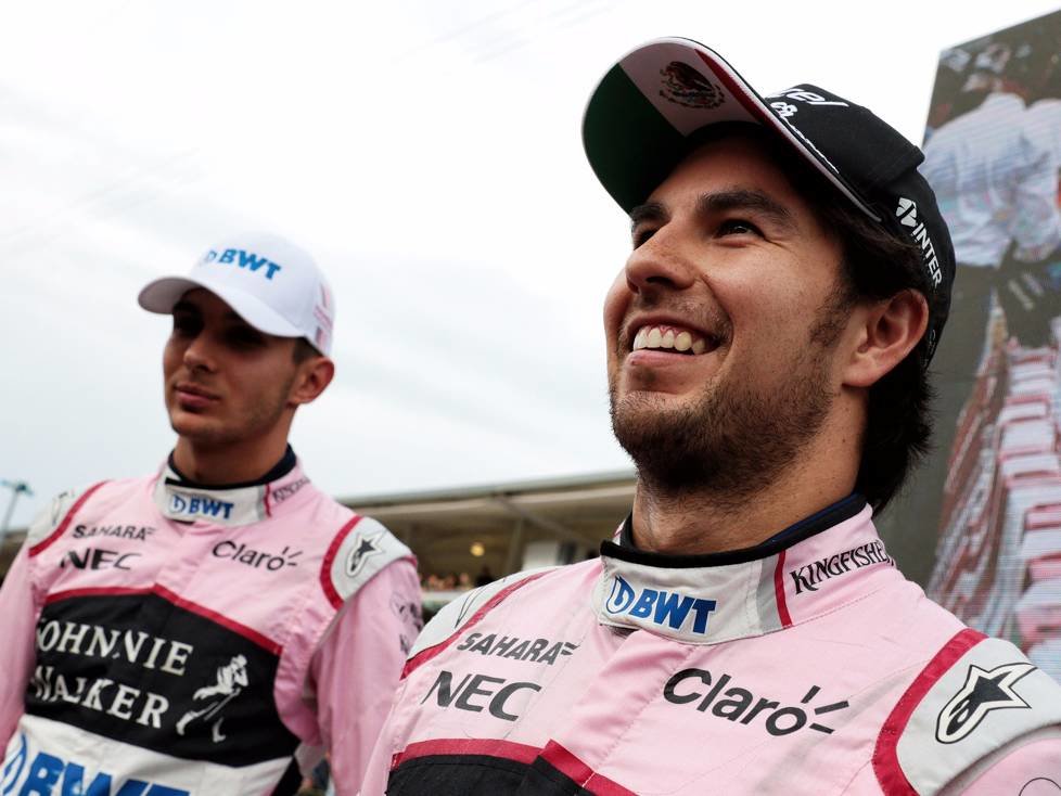 Sergio Perez, Esteban Ocon