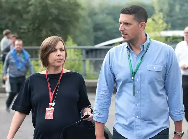 Claire Williams mit Babybauch Titel-Bild zur News: Claire Williams mit Babybauch