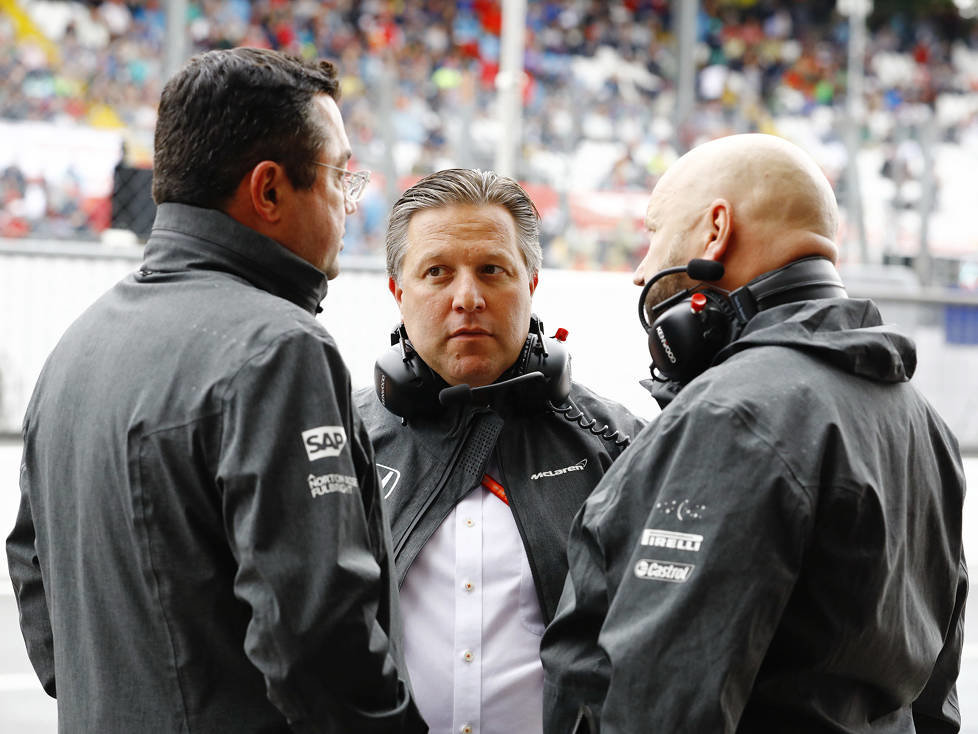 Eric Boullier, Zak Brown