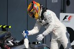 Valtteri Bottas (Mercedes) und Lewis Hamilton (Mercedes) 