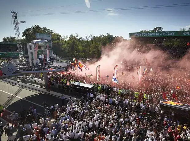 Titel-Bild zur News: Fans in Monza