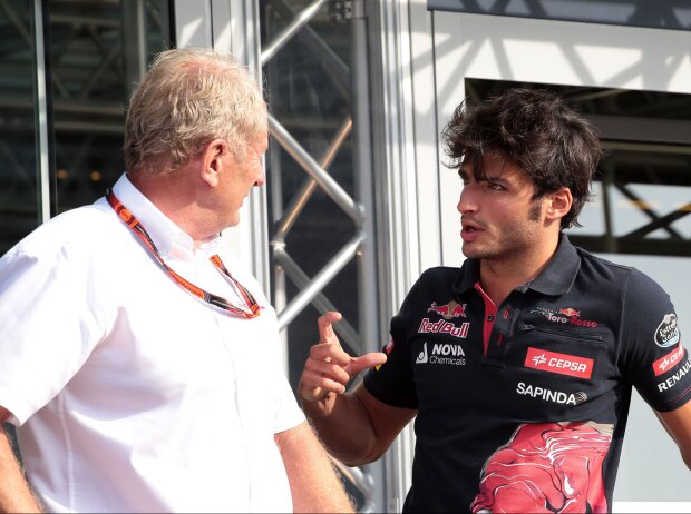 Helmut Marko, Carlos Sainz