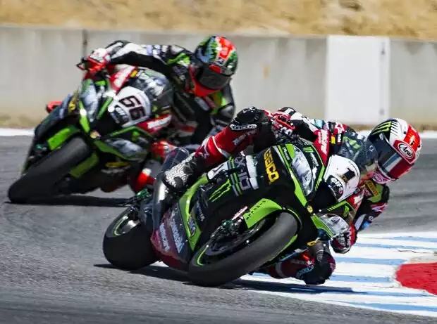 Titel-Bild zur News: Jonathan Rea, Tom Sykes