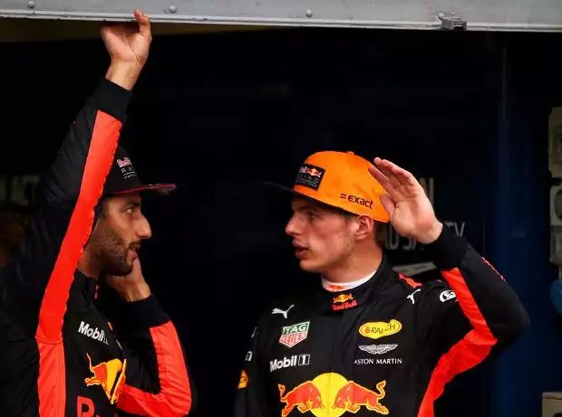 Daniel Ricciardo, Max Verstappen Titel-Bild zur News: Daniel Ricciardo, Max Verstappen