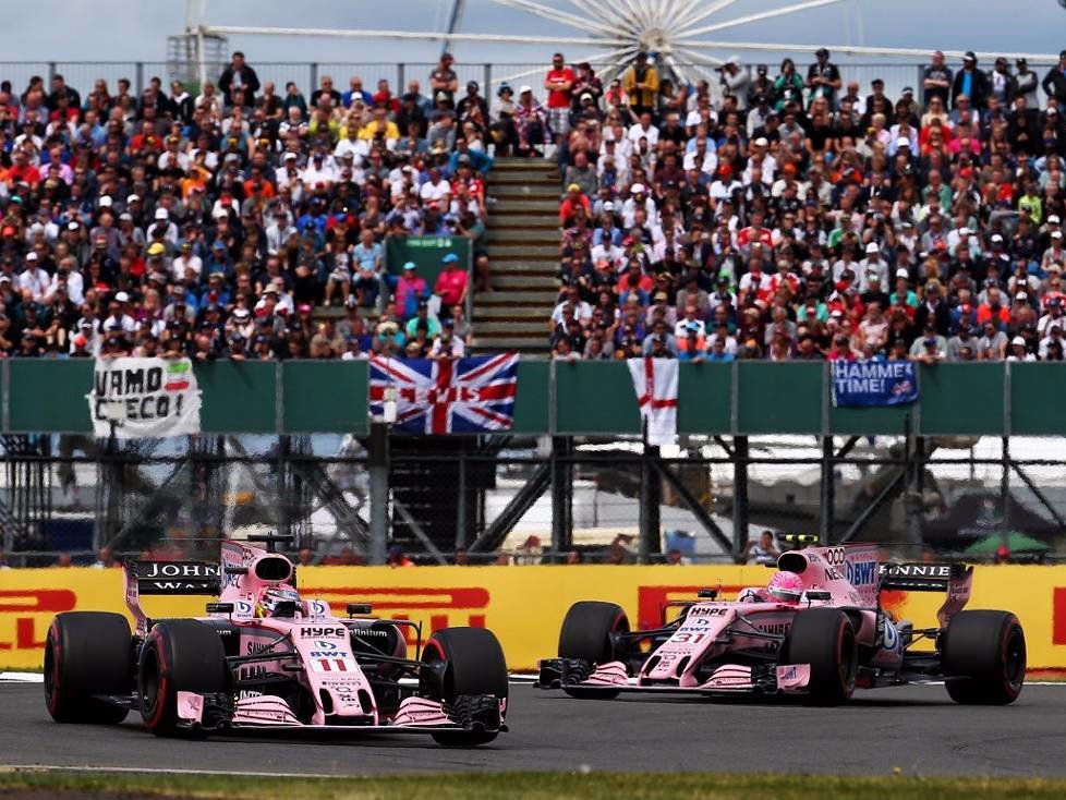 Sergio Perez, Esteban Ocon