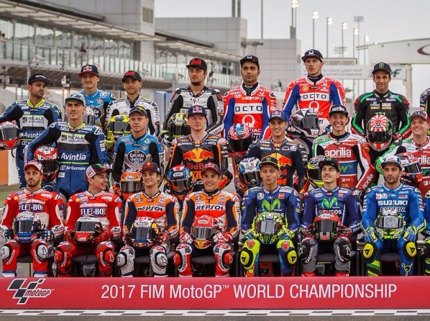 Titel-Bild zur News: MotoGP Fahrer 2017