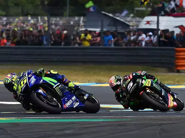 Valentino Rossi, Johann Zarco Titel-Bild zur News: Valentino Rossi, Johann Zarco
