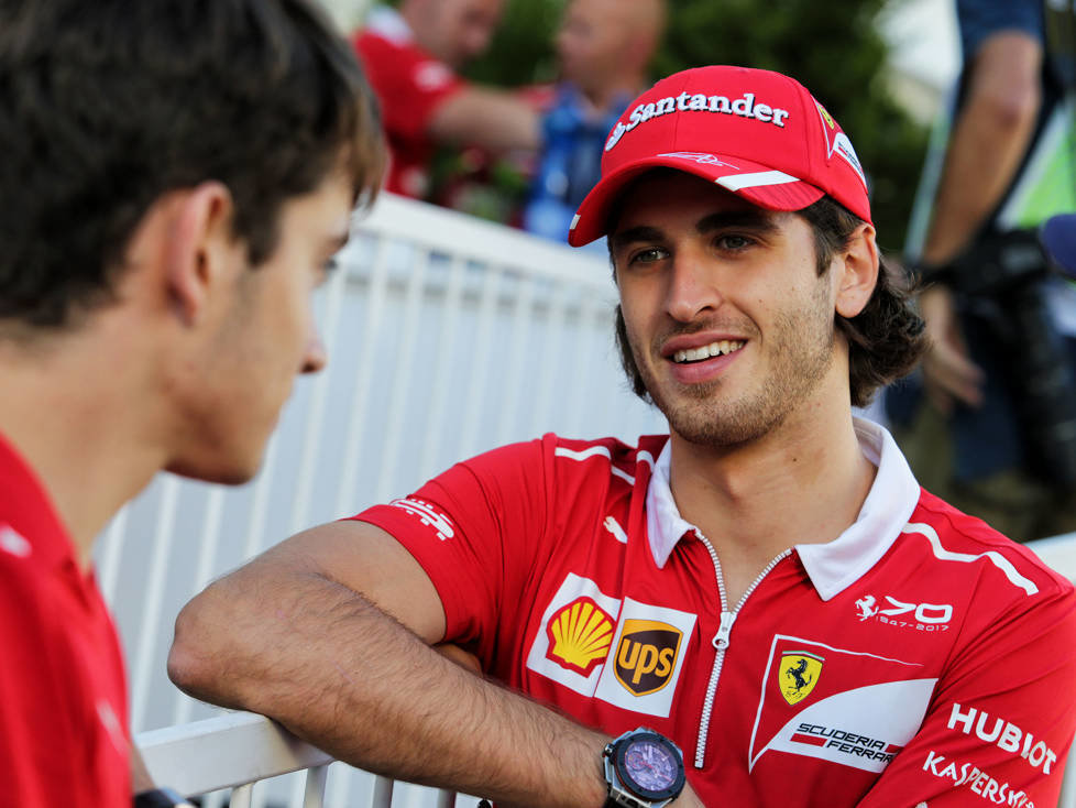 Charles Leclerc, Antonio Giovinazzi