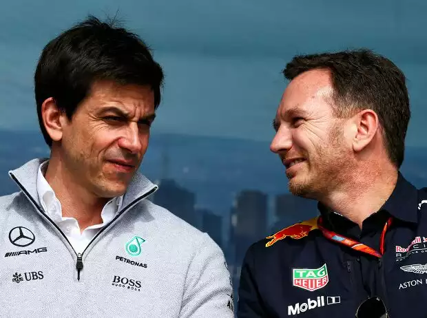 Titel-Bild zur News: Toto Wolff, Christian Horner