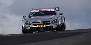 DTM Nürburgring: Paffett mit Bestzeit in nassem Training
