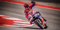 Bild zum Inhalt: MotoGP Misano: Petrucci mit Tagesbestzeit, Marquez stürzt