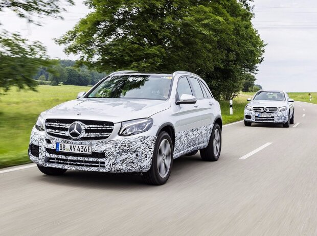 Titel-Bild zur News: Erprobungsfahrzeug Mercedes-Benz GLC F-Cell