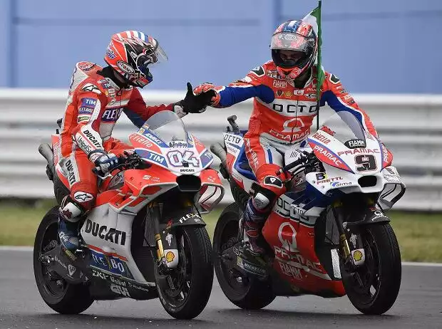 Andrea Dovizioso, Danilo Petrucci Titel-Bild zur News: Andrea Dovizioso, Danilo Petrucci