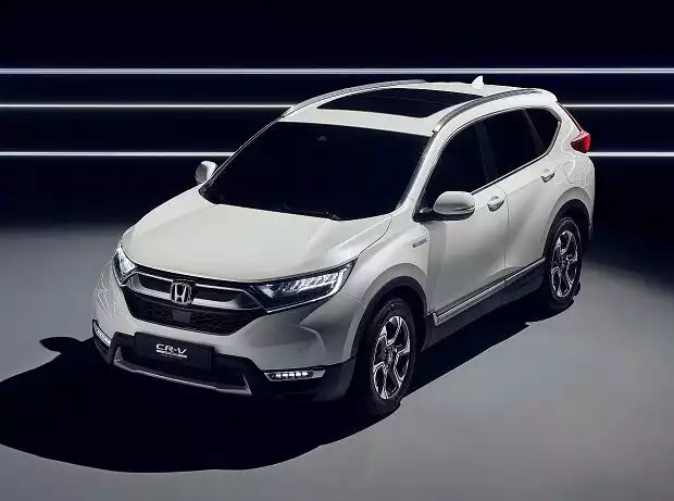 Honda CR-V Hybrid Prototyp 2017 Titel-Bild zur News: Honda CR-V Hybrid Prototyp 2017
