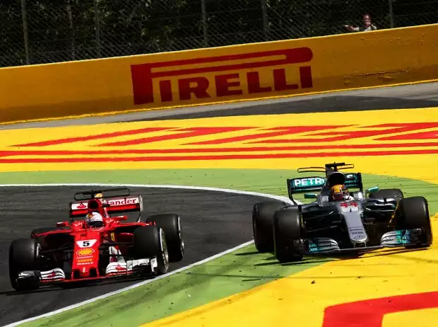 Sebastian Vettel, Lewis Hamilton Titel-Bild zur News: Sebastian Vettel, Lewis Hamilton