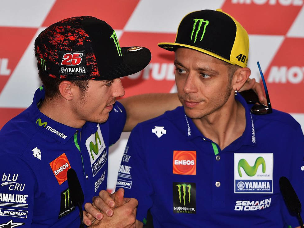 Maverick Vinales, Valentino Rossi
