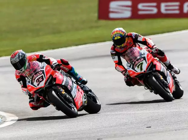Chaz Davies, Marco Melandri Titel-Bild zur News: Chaz Davies, Marco Melandri