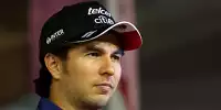 Bild zum Inhalt: Sergio Perez hat zwei Optionen für die Formel-1-Saison 2018