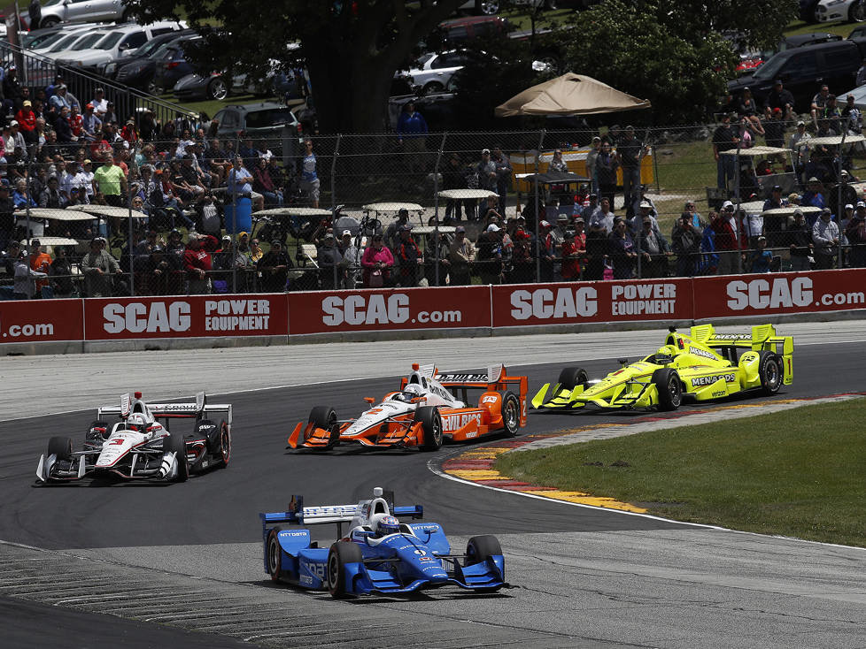 Scott Dixon, Helio Castroneves, Josef Newgarden, Simon Pagenaud