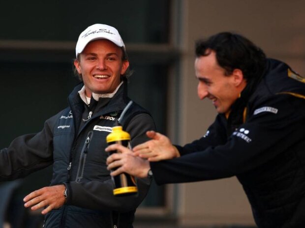 Titel-Bild zur News: Nico Rosberg, Robert Kubica