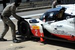 Timo Bernhard, Brendon Hartley und Earl Bamber (Porsche) 