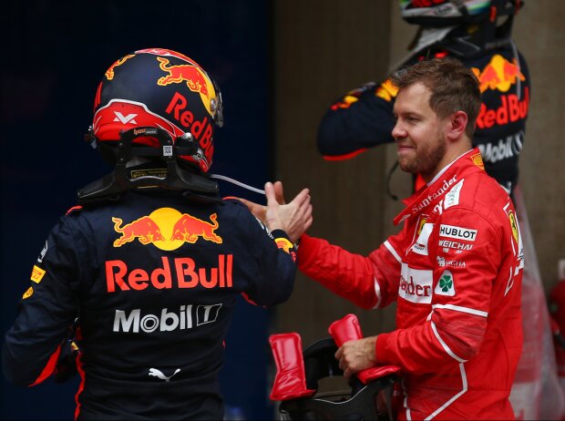 Max Verstappen, Sebastian Vettel