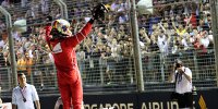 Bild zum Inhalt: "Zum Leben erwacht": Vettels Ferrari wie der Phoenix zur Pole