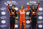 Sebastian Vettel (Ferrari), Max Verstappen (Red Bull) und Daniel Ricciardo (Red Bull) 