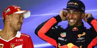 Sebastian Vettel, Daniel Ricciardo