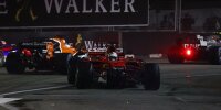Bild zum Inhalt: Desaster deluxe: Vettel dreht sich nach Startcrash ins Aus