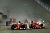 Bild zum Inhalt: Startunfall in Singapur: Verstappen schiebt Schuld auf Vettel